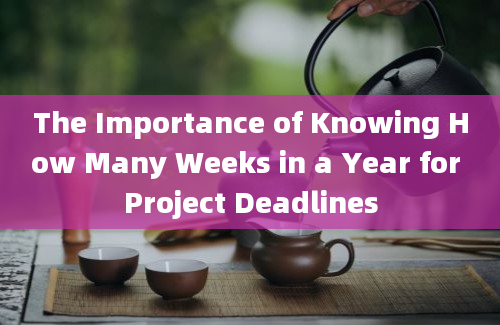 The Importance of Knowing How Many Weeks in a Year for Project Deadlines