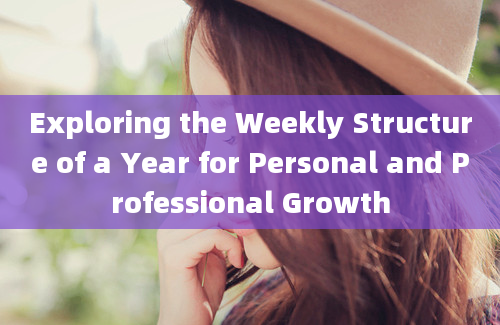 Exploring the Weekly Structure of a Year for Personal and Professional Growth