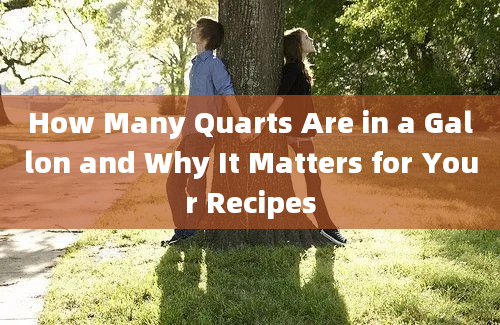 How Many Quarts Are in a Gallon and Why It Matters for Your Recipes