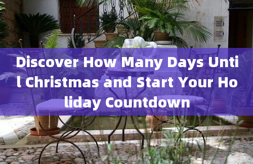 Discover How Many Days Until Christmas and Start Your Holiday Countdown