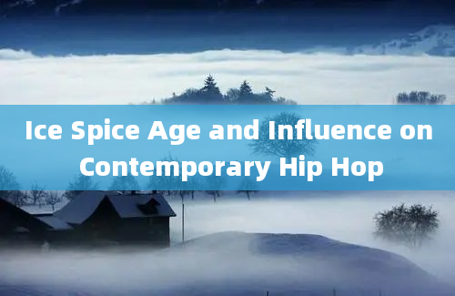 Ice Spice Age and Influence on Contemporary Hip Hop