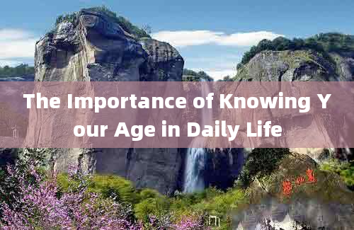 The Importance of Knowing Your Age in Daily Life